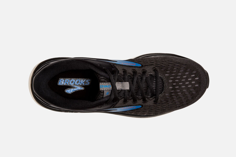 Brooks Dyad 11 Road Running Shoes Mens - Black/Blue - JQYNK-7189